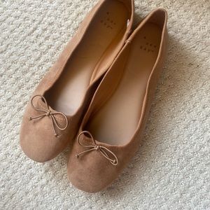 A New Day Ballet Flats Brown